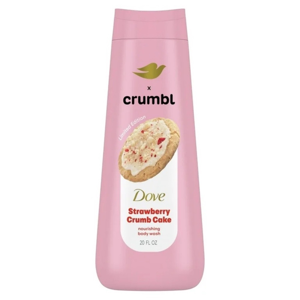Dove x Crumbl Strawberry Crumb Cake
Body Wash‎